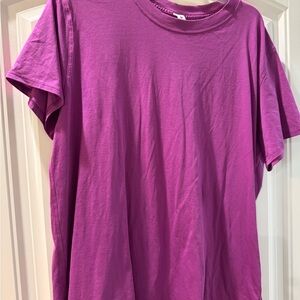 Lululemon Athletica Purple Short Sleeve Tee
